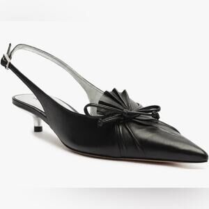 NWT SCHUTZ Schutz Women's Zane Nappa Leather Kitten Heel Pumps 6.5B